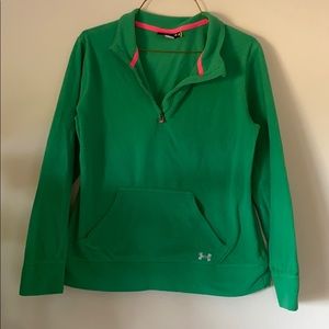 Under Armour 3/4 zip fleece sweater